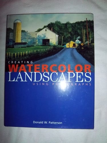 Creating watercolor landscapes using photographs