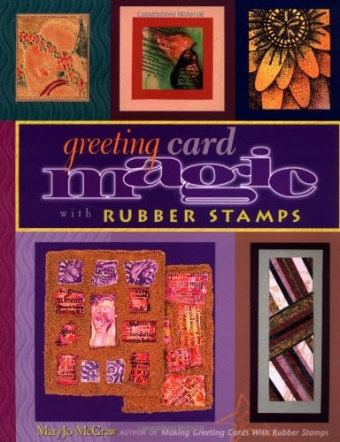 Greeting card magic with rubber stamps