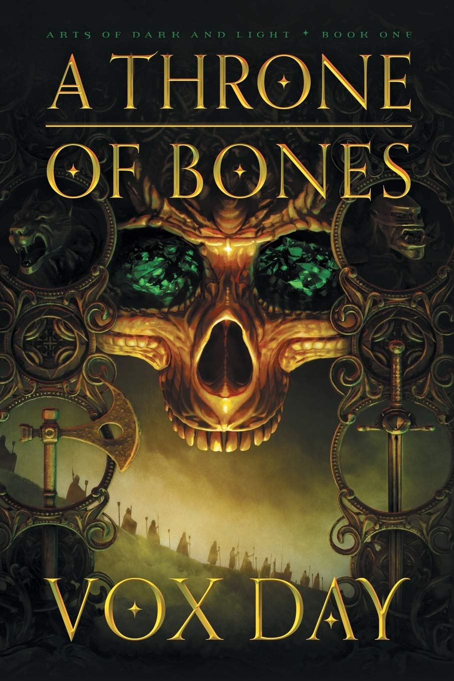 A Throne of Bones (Arts of Dark and Light)
