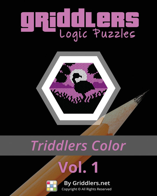 Griddlers Logic Puzzles - Triddlers Color - 9538