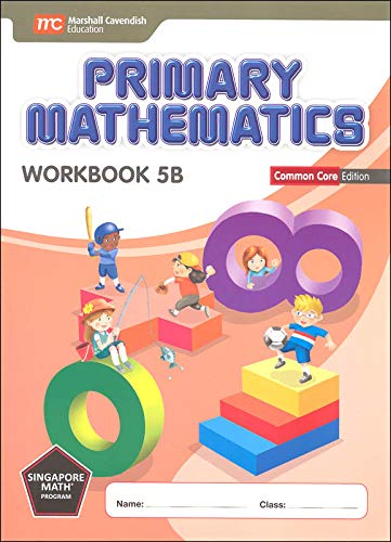 Singapore Mathematics Common Core Edition Workbook 5B