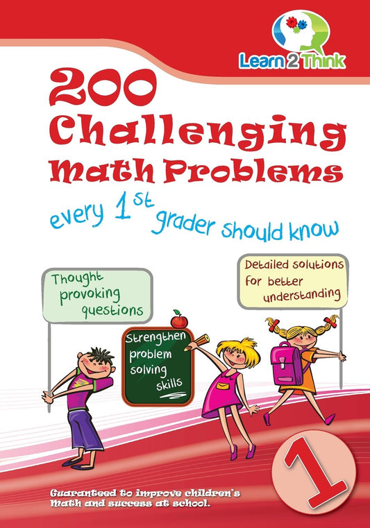200 Challenging Math Problems every 1st grader should know - 4326