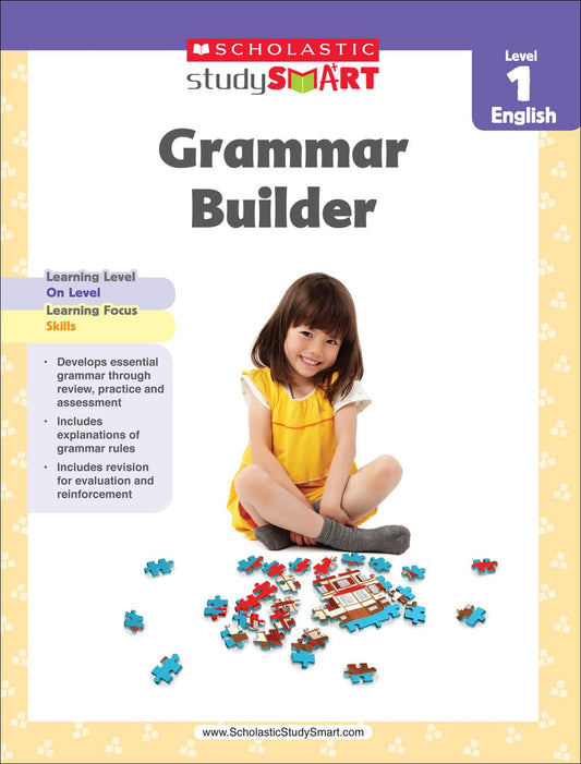 Scholastic Study Smart Grammar Builder Grade 1 - 3164