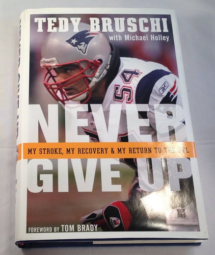 Never give up: my stroke, my recovery, and my return to the NFL