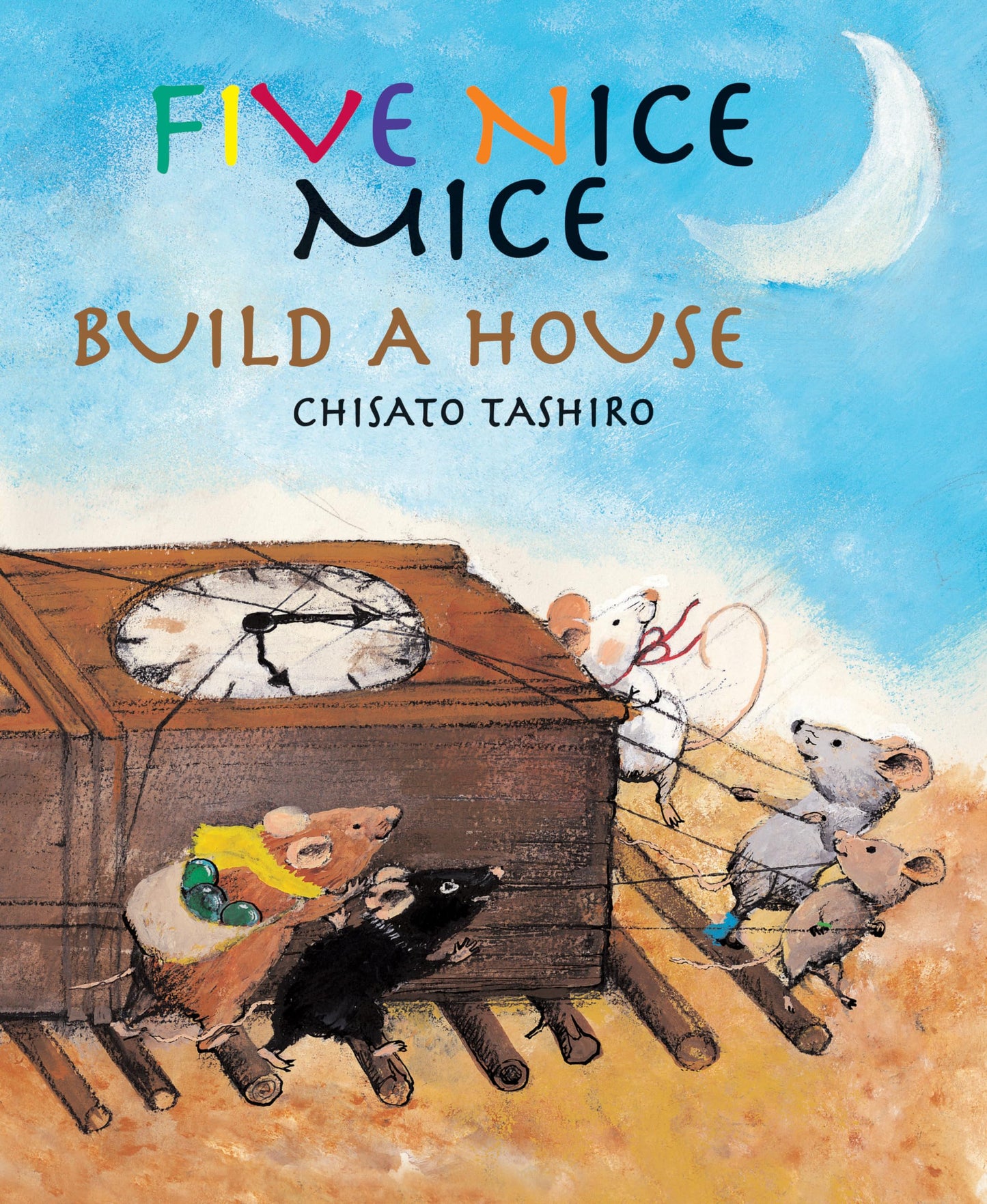 Five Nice Mice Build a House - 5452