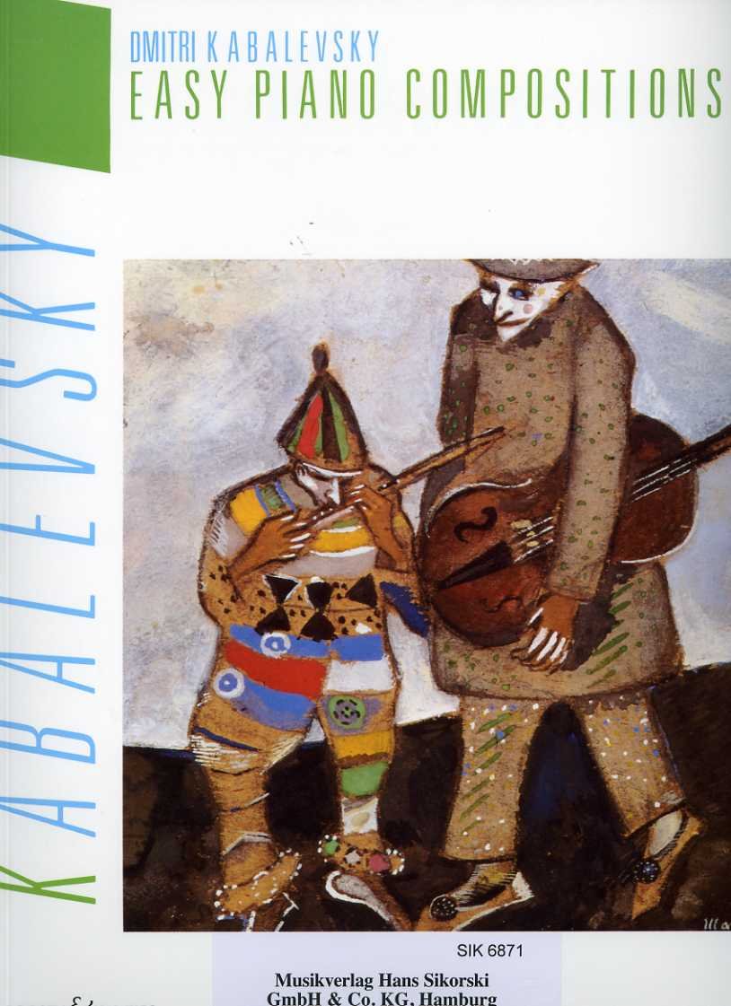 Kabalevsky: Easy Piano Compositions - 4523