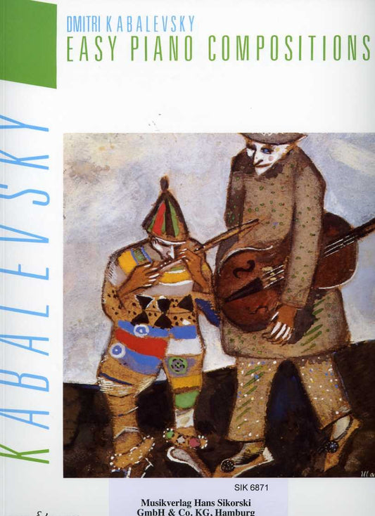 Kabalevsky: Easy Piano Compositions - 4523