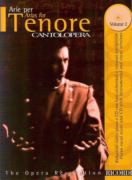 CANTOLOPERA: ARIE PER TENORE VOL. 2 CHANT +CD