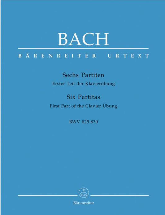 Six Partitas (BWV 825-830) (Piano) - 7872