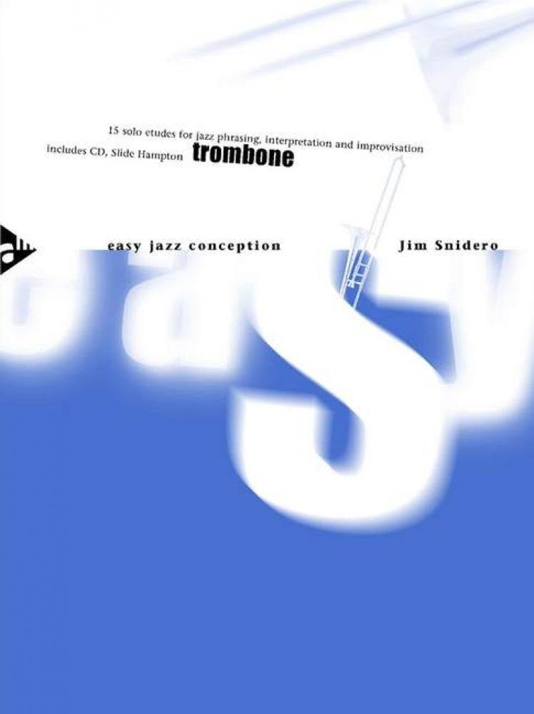 Advance Music Easy Jazz Conception for Trombone Book and CD - 6936