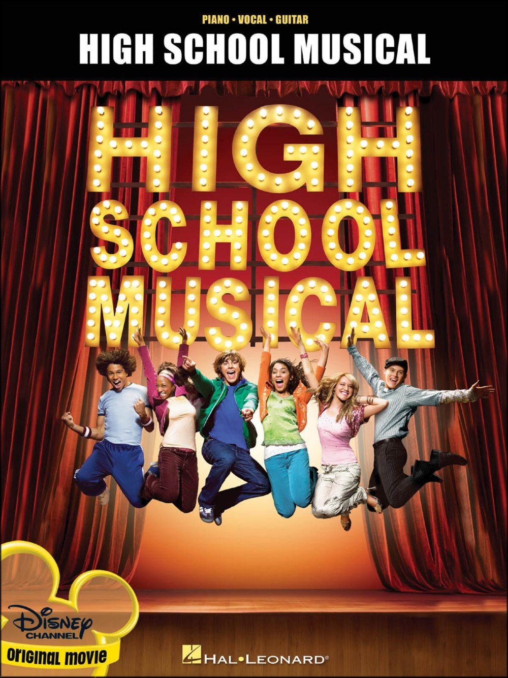 Hal Leonard High School Musical From The Hit Disney Channel Original Movie arranged for piano, vocal, and guitar (P/V/G)