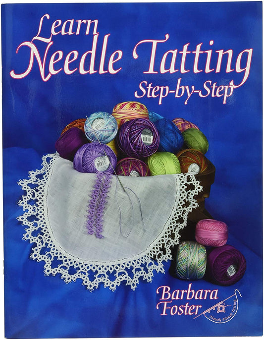 Handy Hands Tatting Book, Blue - 7058