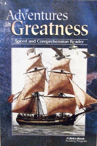 "Adventures in Greatness" Speed and Comprehension Reader