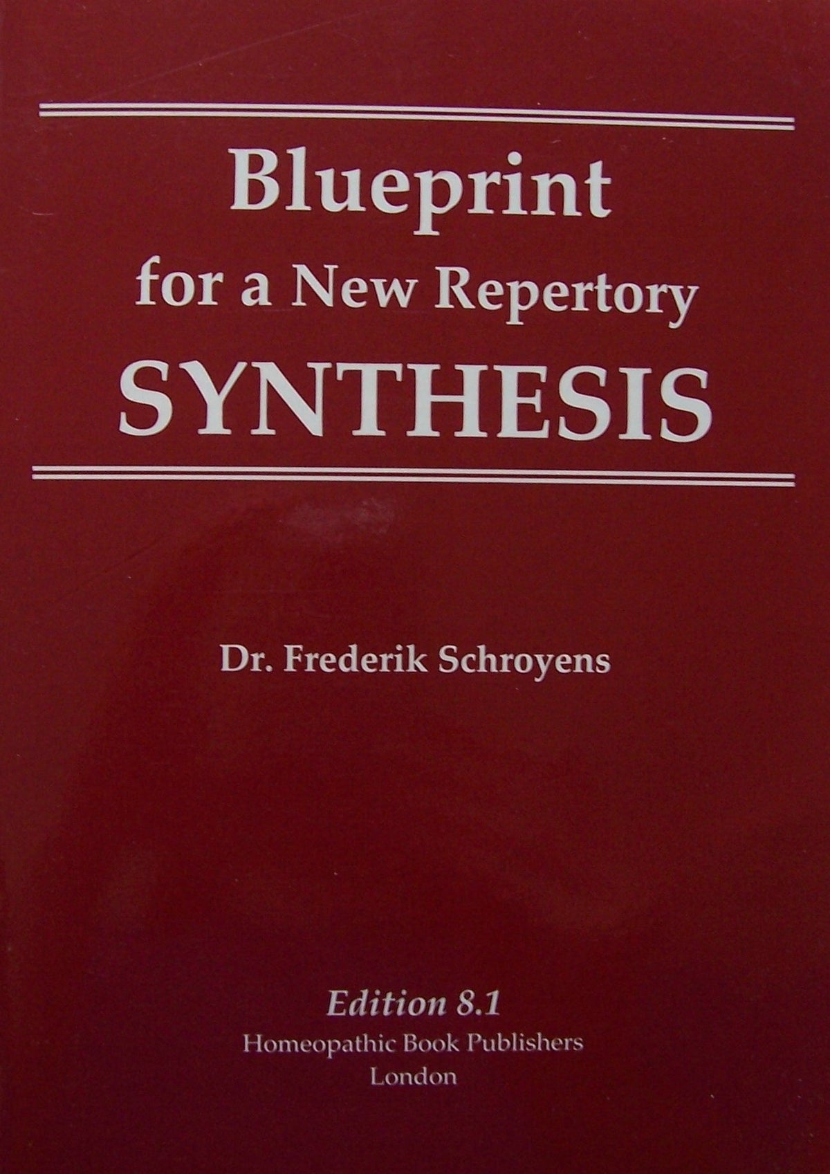 Blueprint for a New Repertory Synthesis