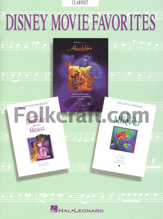 Hal Leonard Disney Movie Favorites for Clarinet