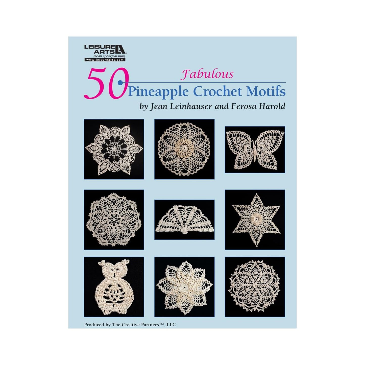 Leisure Arts 50 Fabulous Pineapple Crochet Motifs Book, Crochet Book, Pattern Books, Books Patterns, Patterns, Stitch Patterns for Beginners