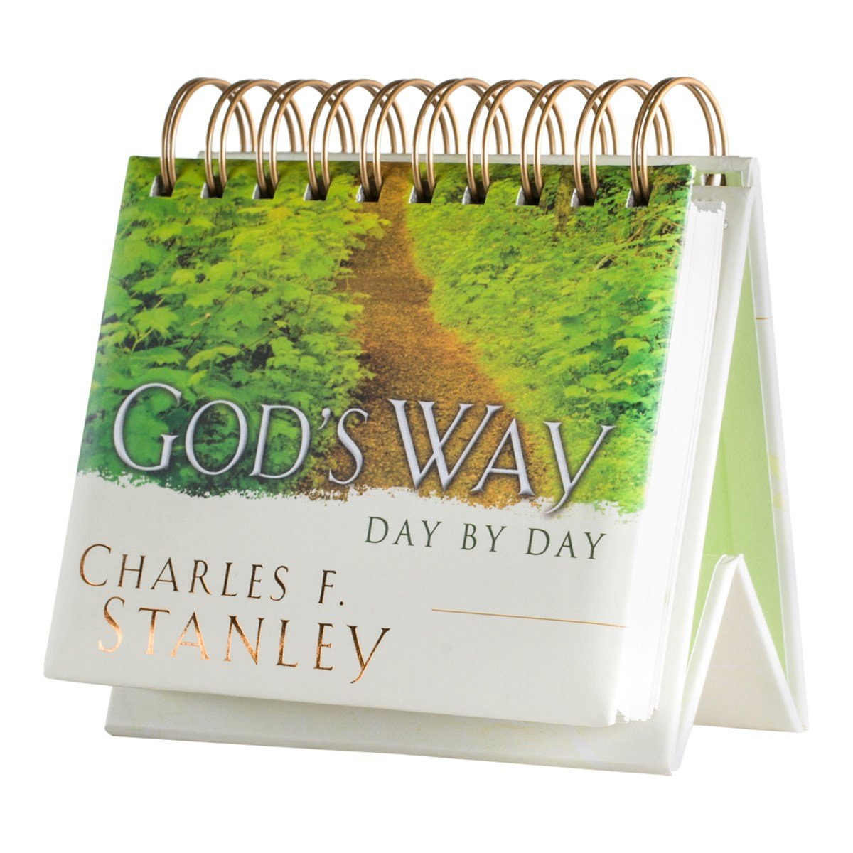 Dayspring - God's Way Day by Day: Charles Stanley - Perpetual Calendar (16760)