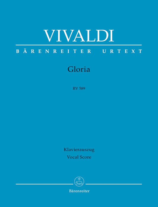 Vivaldi: Gloria, RV 589 (Vocal Score) - 5764