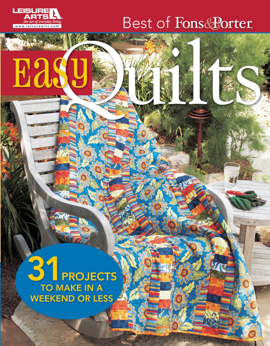 Leisure Arts Best of F & P Easy Quilts Bk