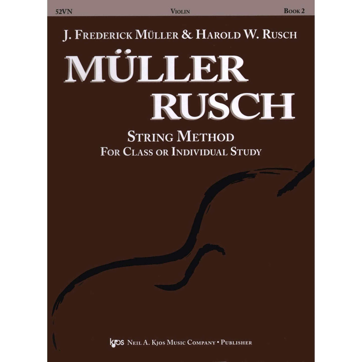 Muller Rusch - String Method for Class or Individual Instruction - Violin Book 2