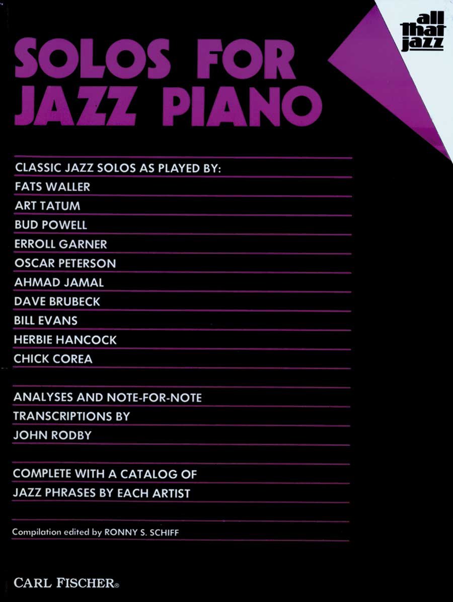 Carl Fischer Solos for Jazz Piano