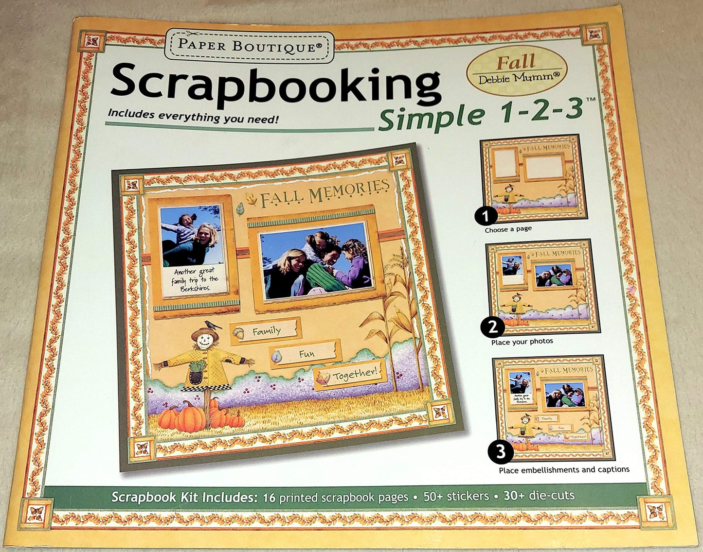Scrapbooking Simple 1-2-3 (Fall)