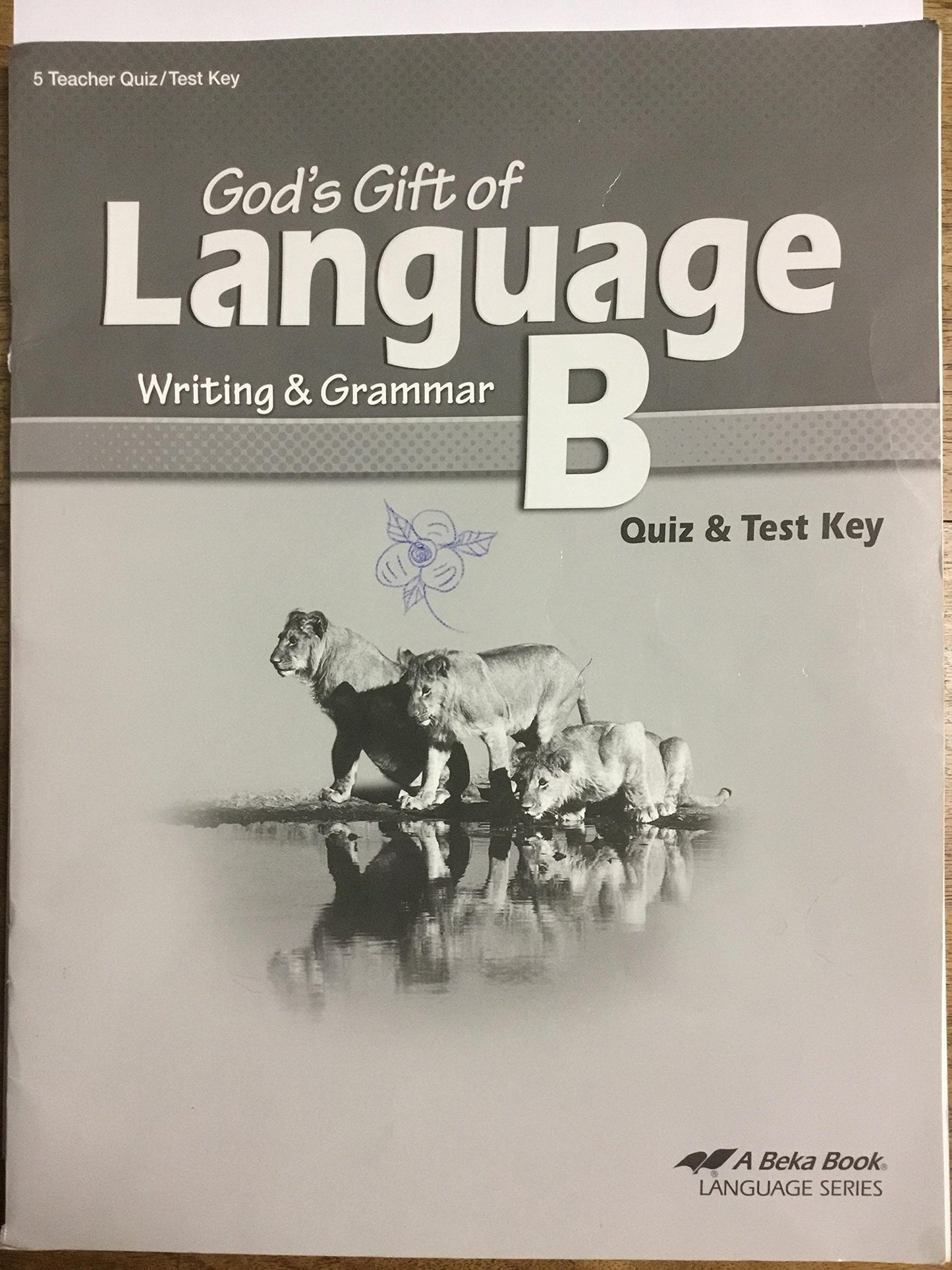 God's Gift of Language B grade 5 answer key (Language)