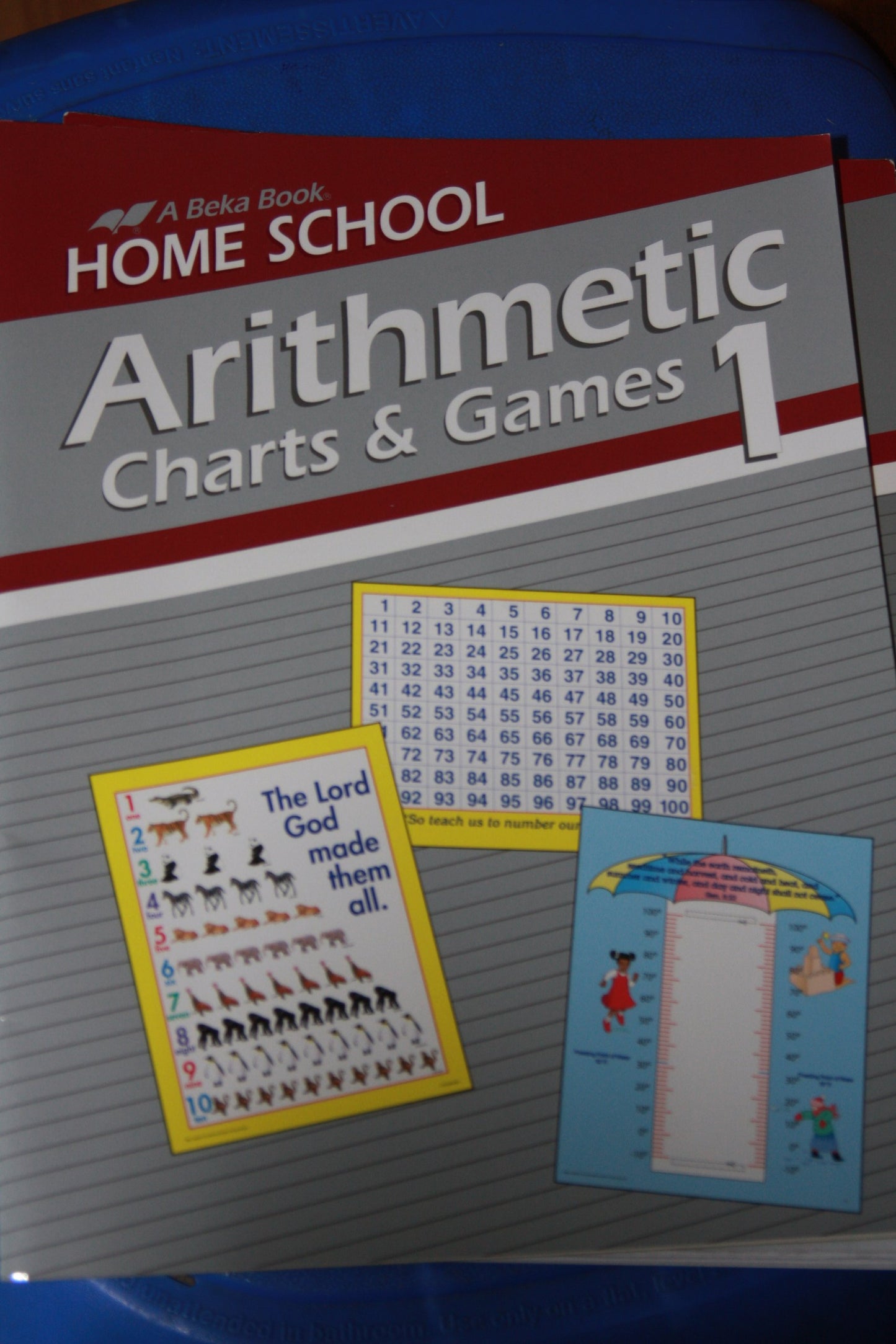 Abeka Arithmetic Charts and Games 1 (A Beka Book Home School Teacher Materials)