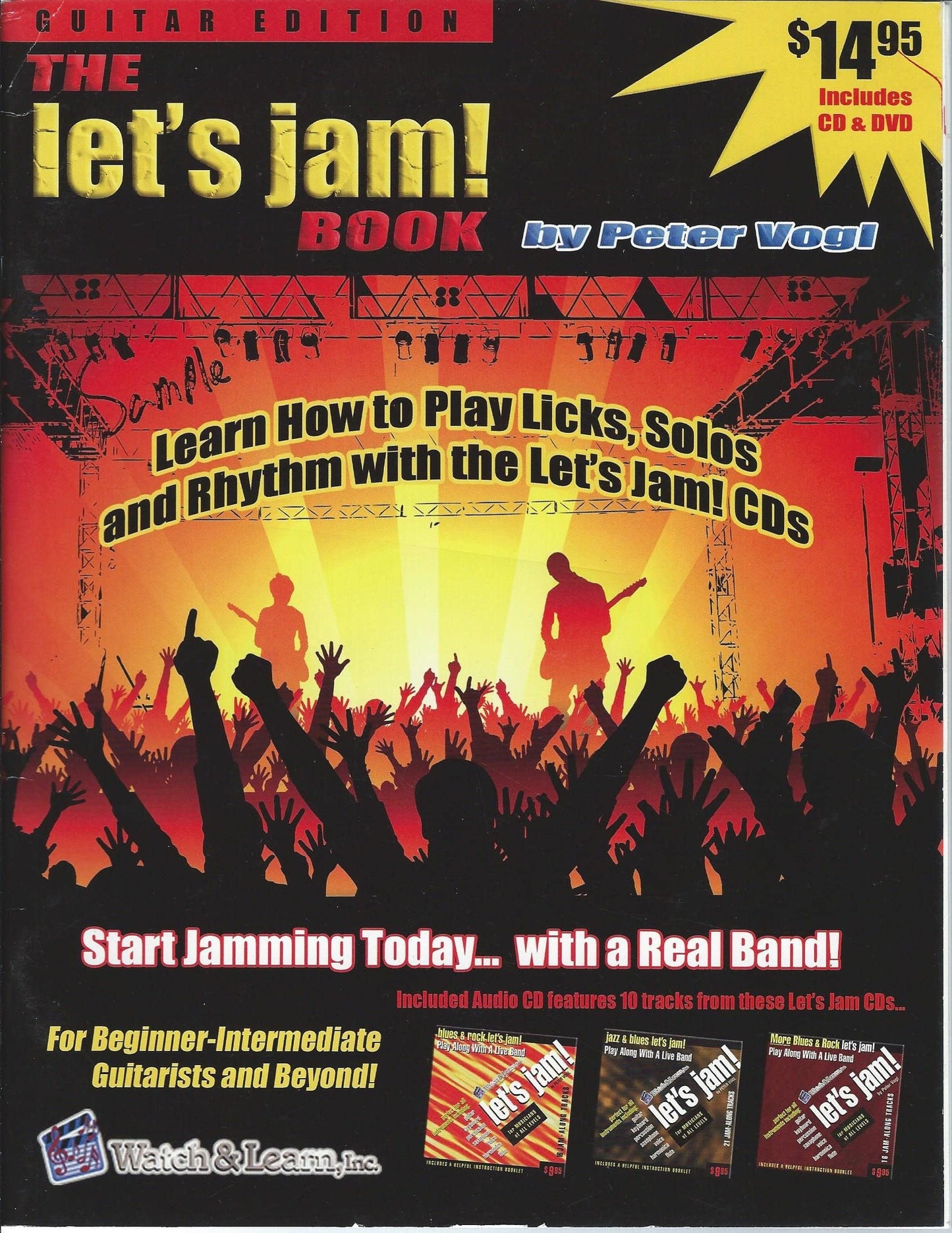The Let's Jam Book - Softcover with DVD and CD