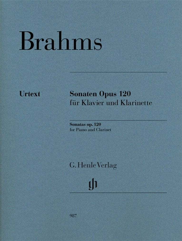 Clarinet Sonatas Op. 120 (Multilingual Edition) - 5873