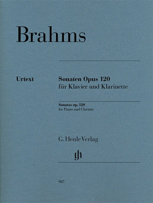Clarinet Sonatas Op. 120 (Multilingual Edition) - 5873