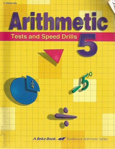 Arithmetic: Tests and Speed Drills, Grade 5, Teacher Key