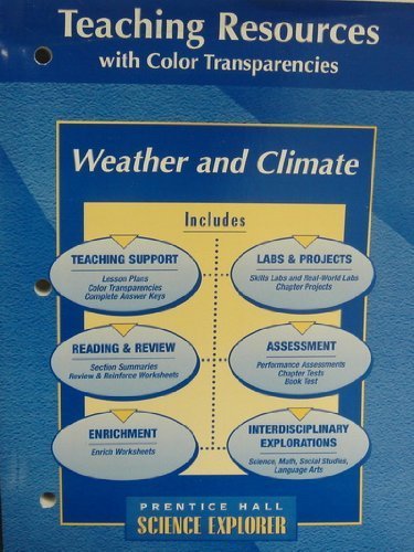 Science Explorer Environmental Science: Teaching Resources with Color Transparencies by Prentice Hall (2000) Paperback - 8090