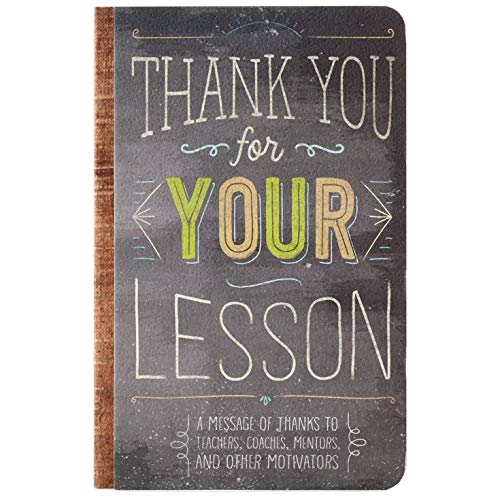 Hallmark Thank You for Your Lesson Book Gift Books Body, Mind & Spirit - 9249