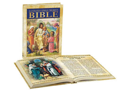 Illustrated Catholic Children's Bible - Hardcover