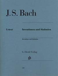 BACH - Invenciones y Sinfonias a 2 y 3 voces para Piano (Urtext) - 3736