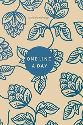 5 year memory book one line a day: Daily journal to write in five years of memories. - 9027