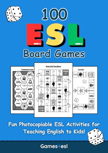 100 ESL Board Games: ESL Activities For Kids - 1489