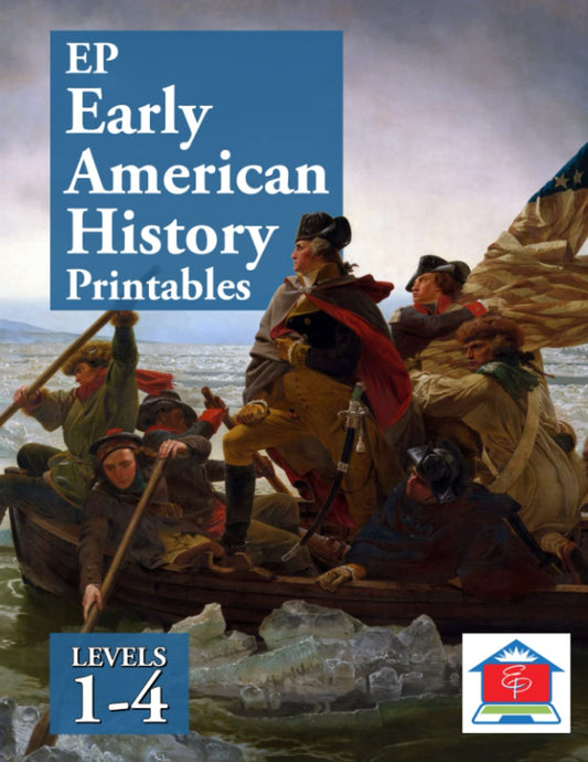 EP Early American History Printables: Levels 1-4: Part of the Easy Peasy All-in-One Homeschool - 3104
