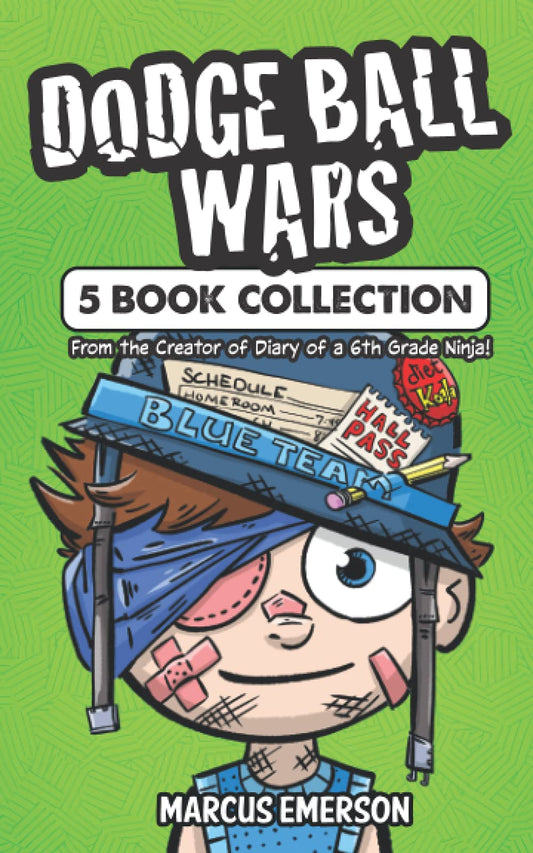 Dodge Ball Wars: 5 Book Collection: From the Creator of Diary of a 6th Grade Ninja - 8345