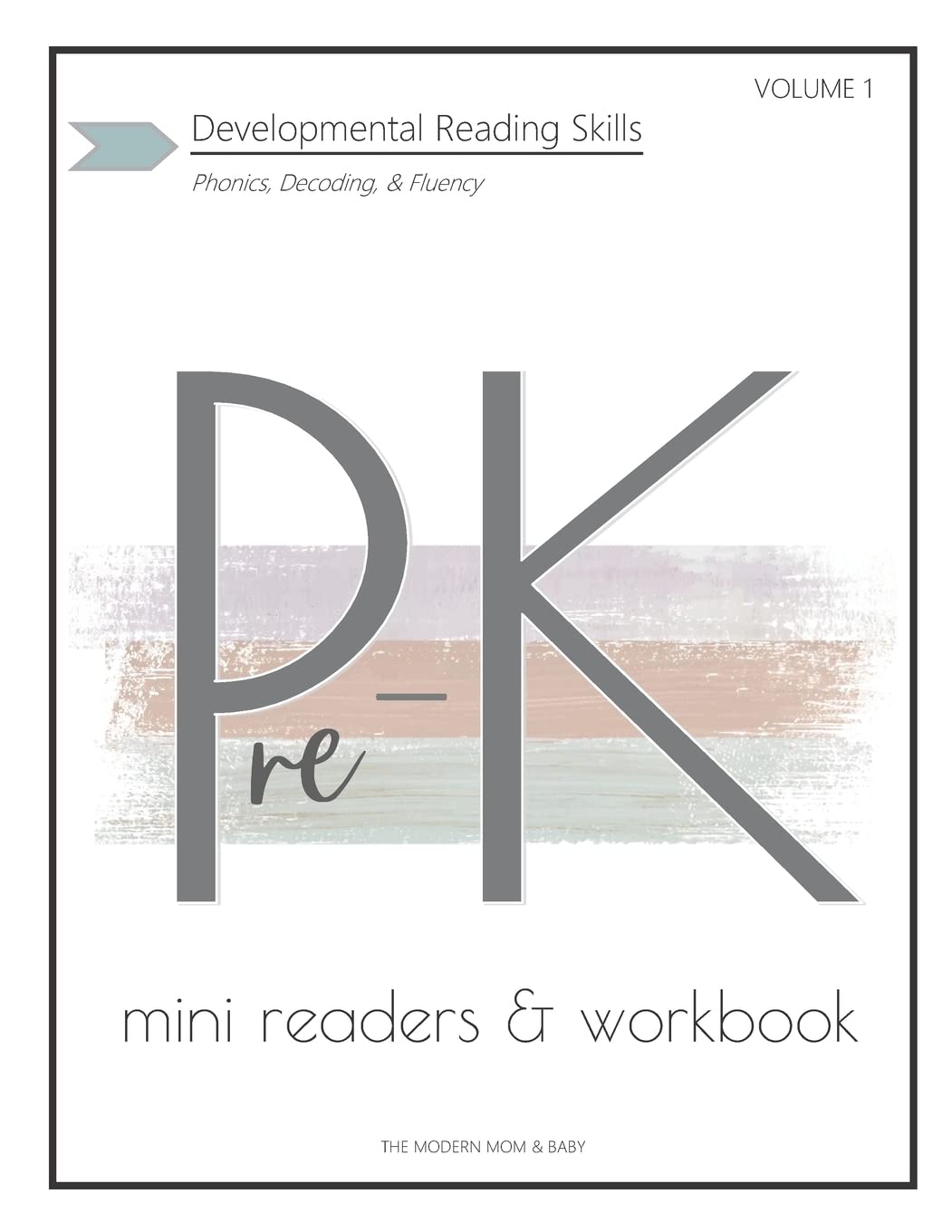 Pre-K Developmental Reading Skills Workbook