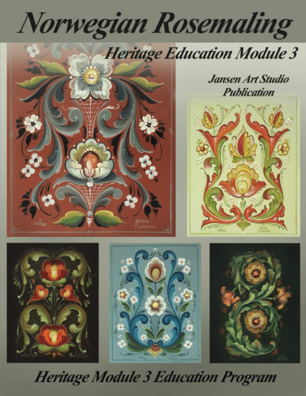 Norwegian Rosemaling Heritage Education Module 3 - 6244