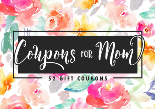 Coupons for Mom - 52 Gift Coupons - 427
