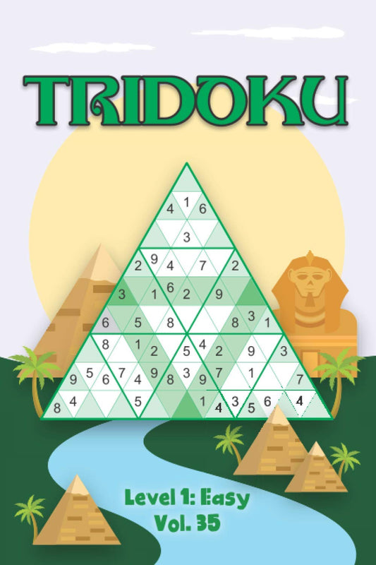 Tridoku Level 1: Easy Vol. 35: Play Triangle Sudoku With Solutions 9x9 Triangle Grids Easy Level Volumes 1-40 Sudoku Variation Tridoku Travel Paper ... Concentrate All Ages Kids to Adult Gifts