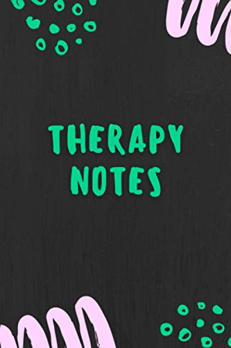 Therapy Notes: A journal and log book for your therapy sessions - 9426