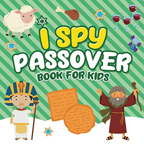 I Spy Passover Book for Kids: A Fun Guessing Game Book for Little Kids Ages 2-5 and all ages - A Great Pesach Passover gift for Kids and Toddlers - 6430