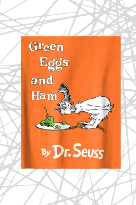 Account Information Notebook Dr. Seuss Green Eggs and Ham Book Cover: 6" x 9" size, 114 pages - 1823