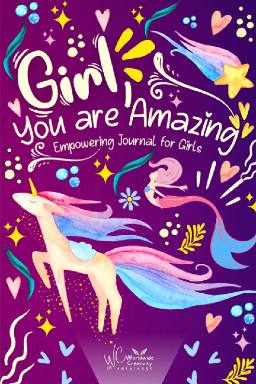 Girl, You are Amazing! Empowering Journal for Girls: To Encourage Growth Mindset and Develop Mindfulness and Gratitude. 50 Positive Mantras and Daily ... and Confident (Between Mom and Me series) - 6278