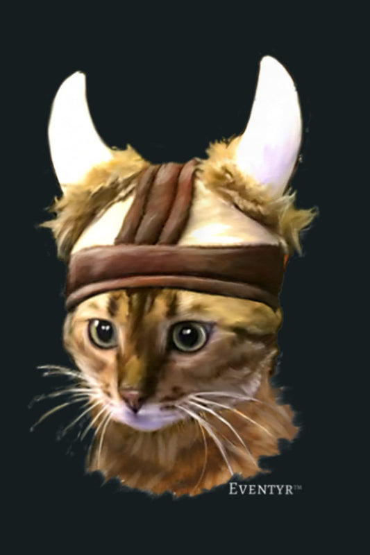 Eventyr Original Viking Cat Norwegian Gift: Notebook Planner - 6x9 inch Daily Planner Journal, To Do List Notebook, Daily Organizer, 114 Pages - 628