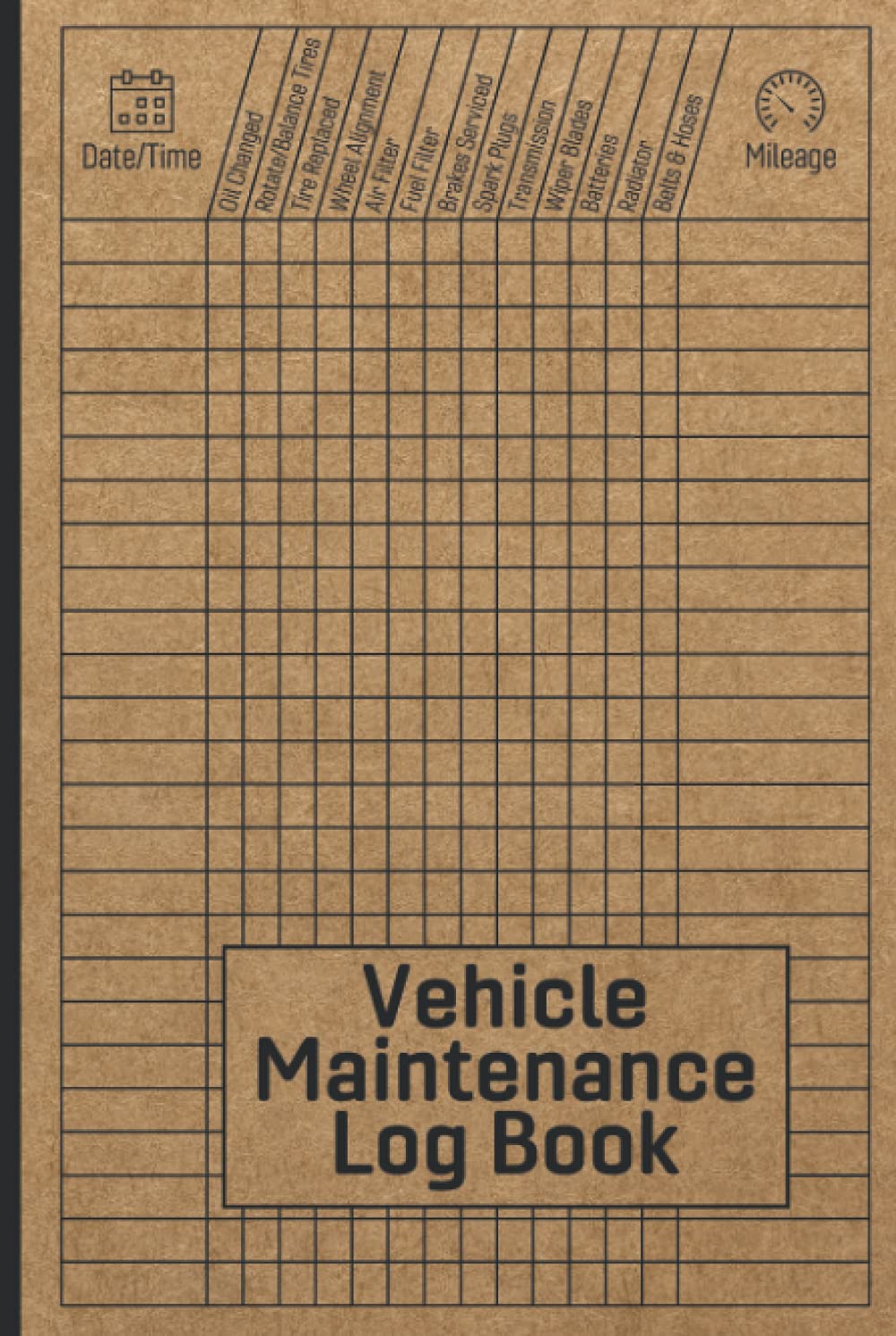 Vehicle Maintenance Log Book: Car Repair Journal / Automotive Service Record Book / Oil Change Logbook / Auto Expense Diary / Engine Autolog / Automobile, Truck Or Motorcycle Owner Gift Notebook - 9012